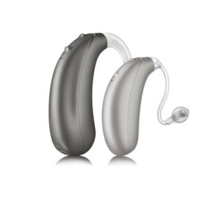Unitron Stride Rechargeable BTE Hearing Aids (Pair) with Charging Case